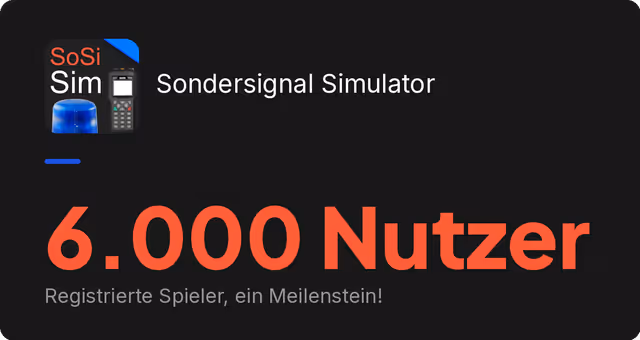 Über 6.000 Nutzer im Sondersignal Simulator