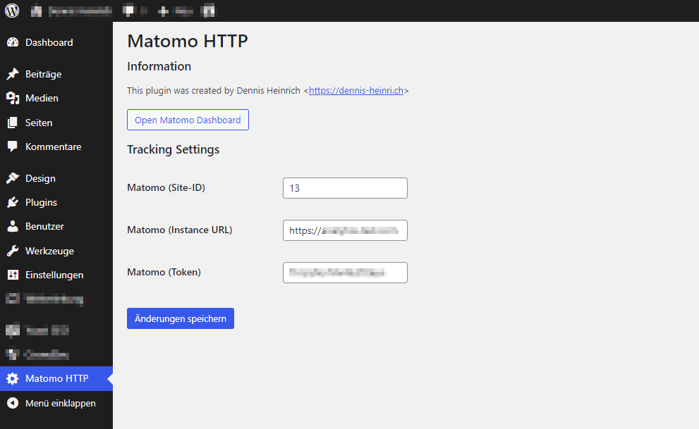 Matomo Analytics für WordPress